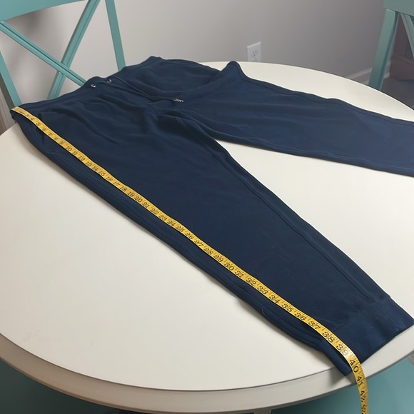 Brooks Brothers Navy Blue Drawstring Joggers- front pockets- Large - Picture 11 of 13